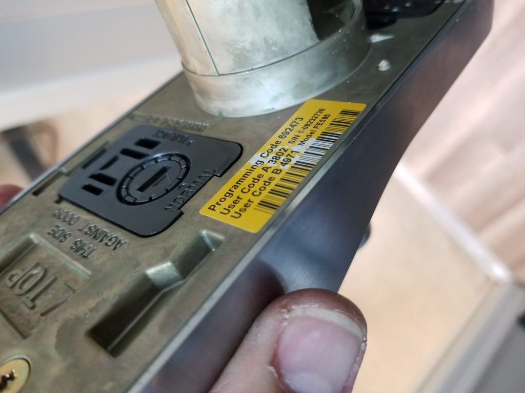 Changing Code on Schlage Digital Deadbolt Florida Lock Doctor